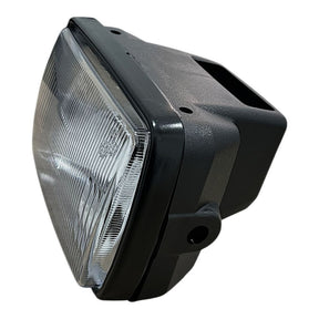 Farol Optico Completo S/Lampada Honda Cg Today Até 1999 Aro Preto De Aço