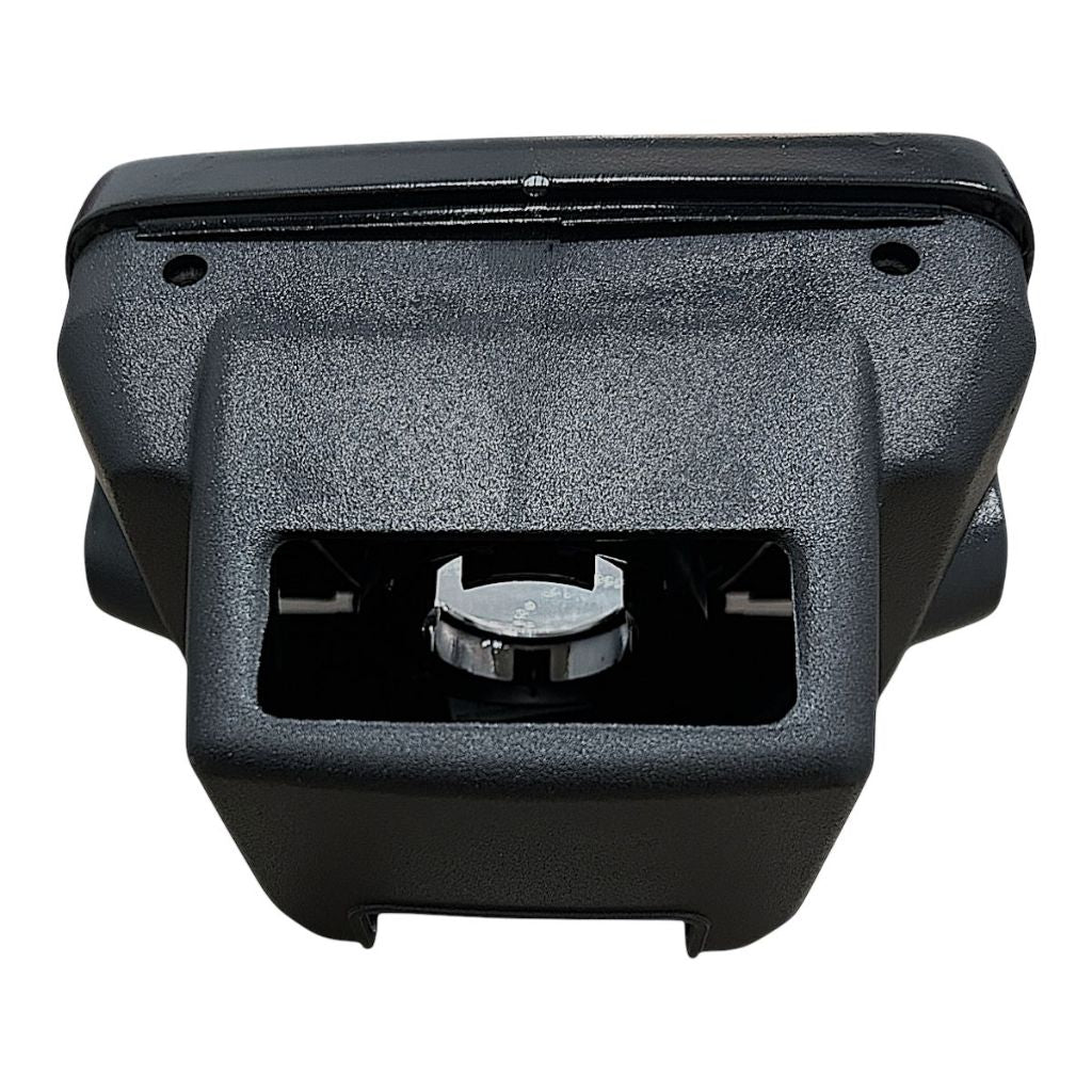 Farol Optico Completo S/Lampada Honda Cg Today Até 1999 Aro Preto De Aço