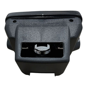 Farol Optico Completo S/Lampada Honda Cg Today Até 1999 Aro Preto De Aço