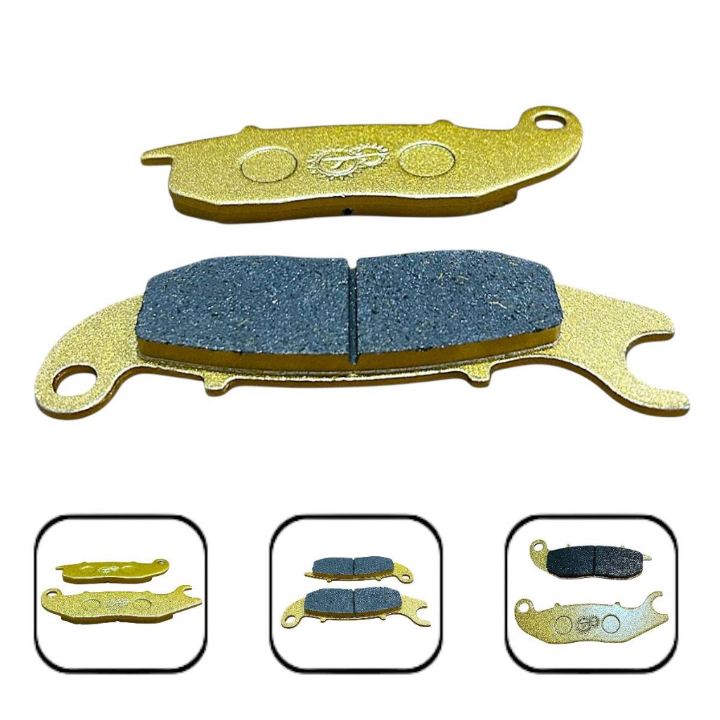 Pastilha De Ferro P/Moto Yamaha Xtz 150 Crosser Ed 2014 Até 2017 Dianteira