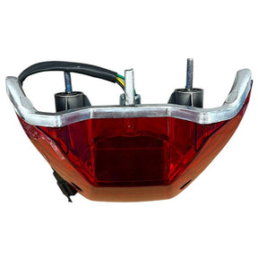 Lanterna Traseira Compatível Honda Cg Titan 150 2004 Á 2009 Fume/Cristal/Vermelha
