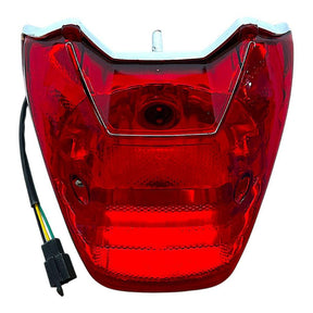 Lanterna Traseira Compatível Honda Cg Titan 150 2004 Á 2009 Fume/Cristal/Vermelha
