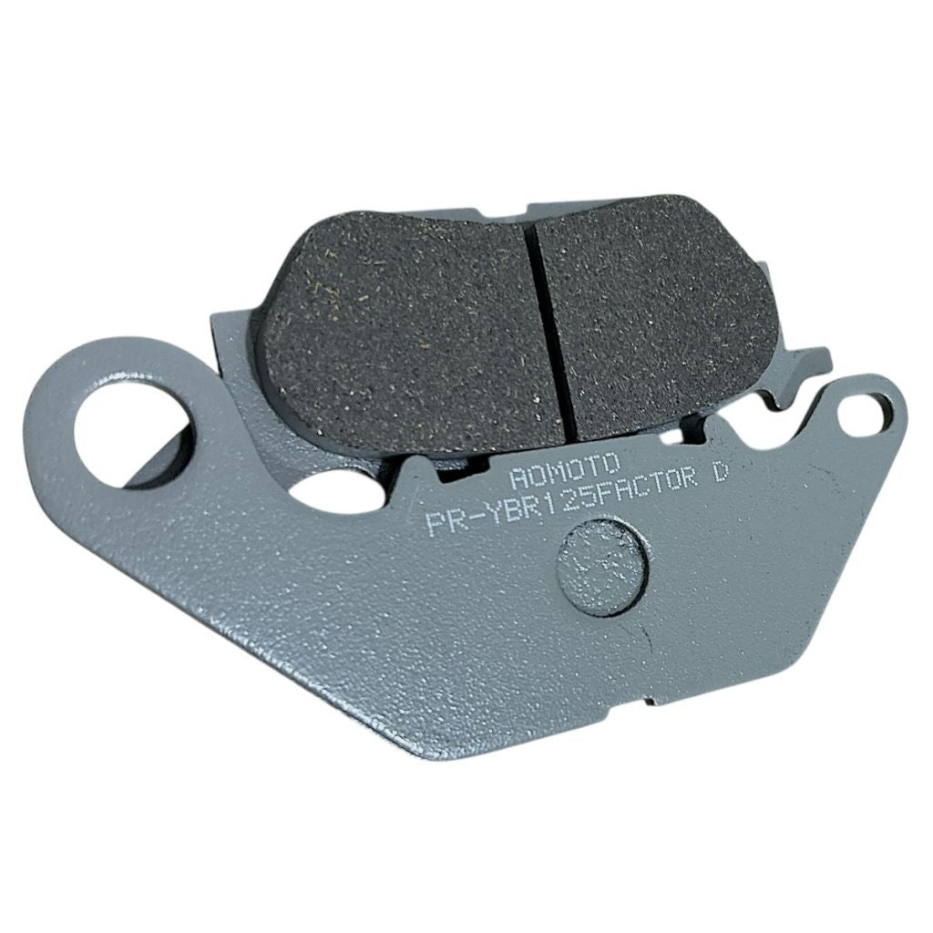 Pastilha De Freio Prata Yamaha Ybr 125 Factor Dianteira Todos Os Anos
