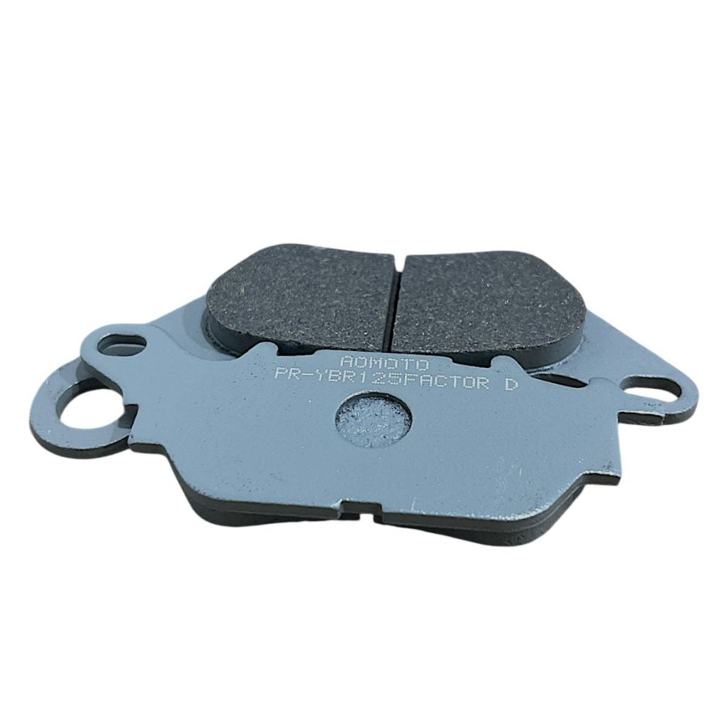 Pastilha De Freio Prata Yamaha Ybr 125 Factor Dianteira Todos Os Anos