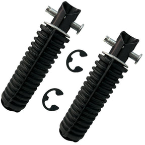 Kit 2 Pedaleira Traseira Honda Biz 100/125 Cg Fan 125 Pop 100 Titan 125/150
