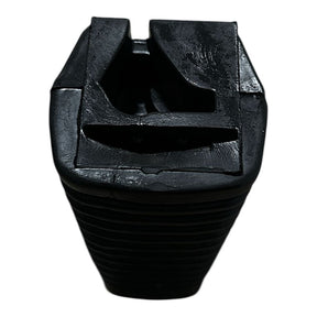 Par De Borracha Estribo Dianteiro Preto P/Moto Yamaha Fazer/Factor 150