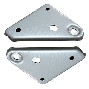 2 Suporte Lateral Orelha Farol Prata Honda Cbx 250 Twister 01 Até 08