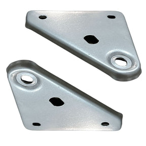 2 Suporte Lateral Orelha Farol Prata Honda Cbx 250 Twister 01 Até 08