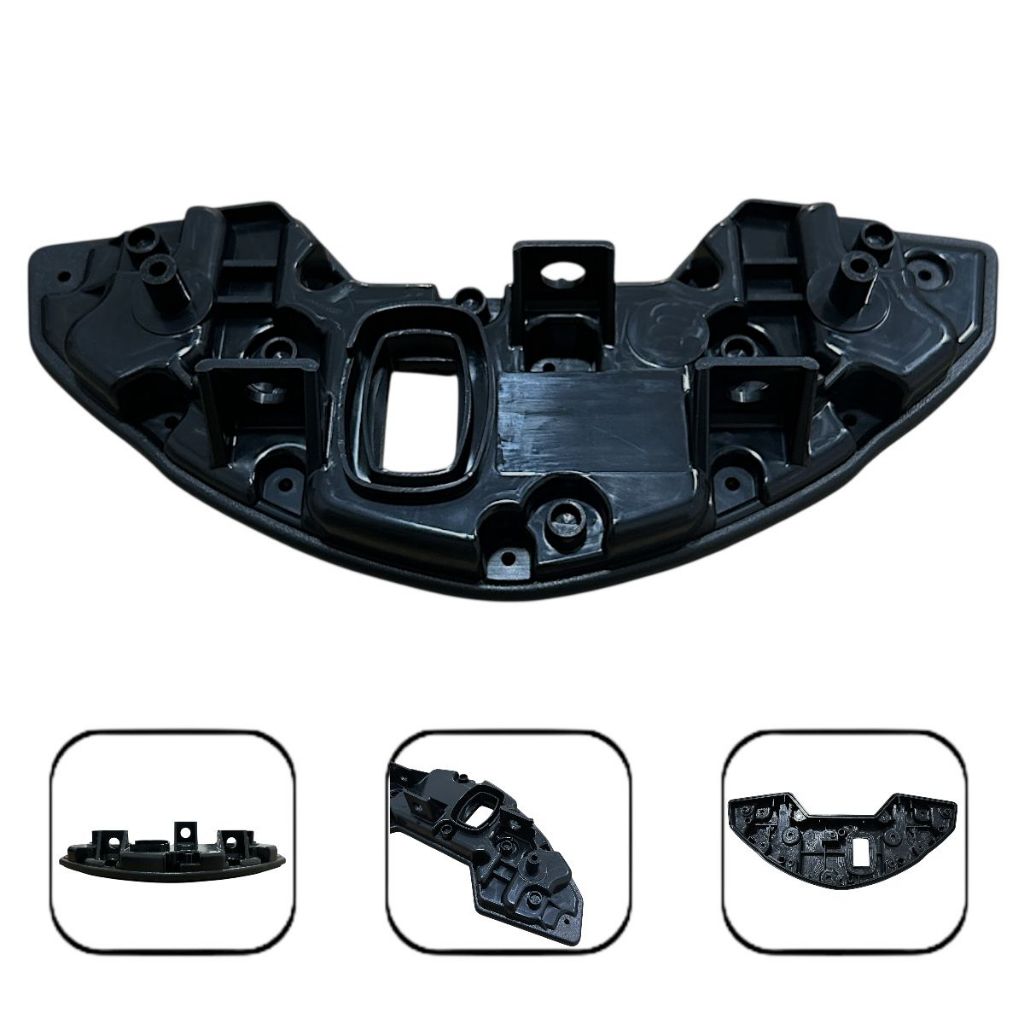 Carcaça Painel Inferior Preto P/Moto Honda Hornet Cb600 2008 Até 2011