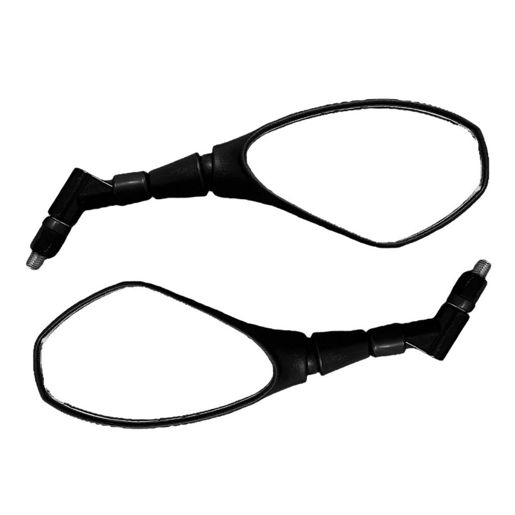 Par De Retrovisor Honda Modelo Bmw Retratil Haste Curta Rosca Honda