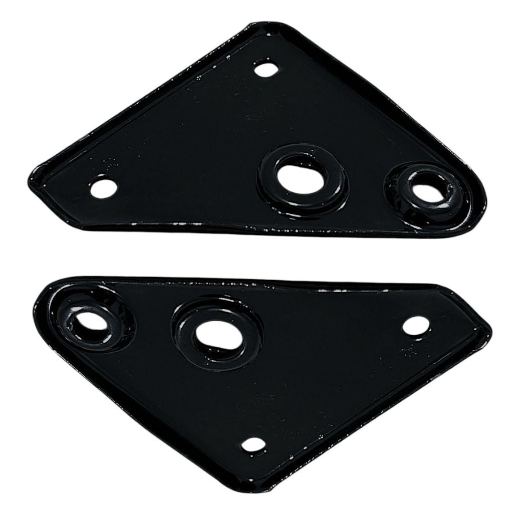 Par Suporte Orelha Preto P/Moto Honda Twister Cbx 250 2001 Até 2008
