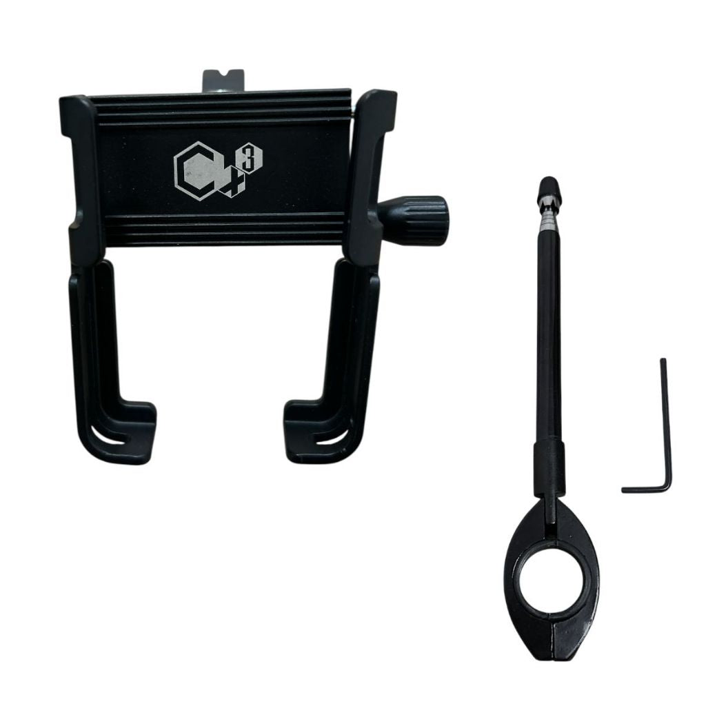 Suporte Celular + Antena Com Carregador USB Fixação Retrovisor