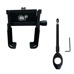 Suporte Celular + Antena Com Carregador USB Fixação Retrovisor