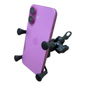 Suporte Celular + Antena Com Carregador USB Fixação Retrovisor