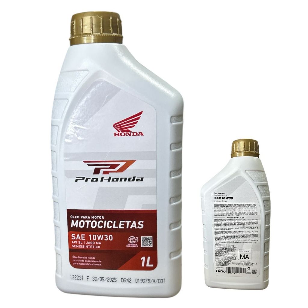 Óleo Genuíno Para Motor Motocicletas 4T Sae 10W30 Original Honda