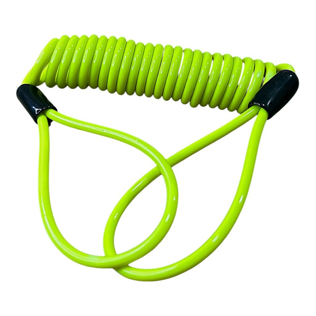 1 Lembrete De Trava Disco Para Moto Modelo Universal Laranja/Verde