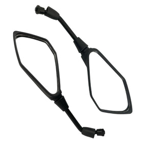 Par Espelho Retrovisor Modelo Z400 Fixo Haste Longa Mod Universal