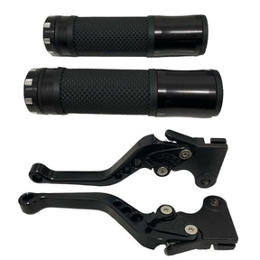 Kit Esportivo Manopla + Manete Cg Titan Fan 125/150/Start 160 Freio A Lona