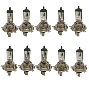10x Lampada Do Farol Halogena Encaixe H4 Mod Original 35W/35W
