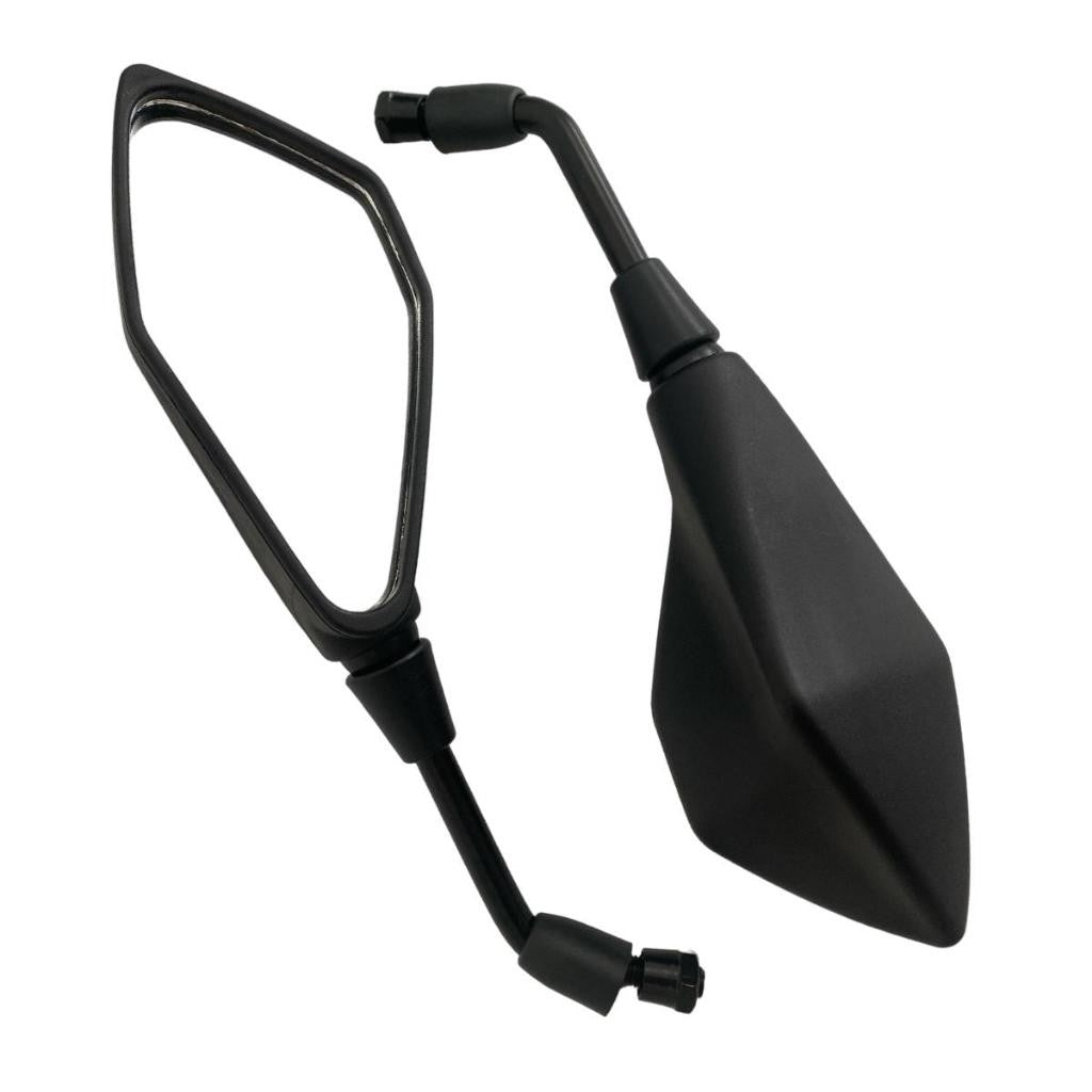 Par Espelho Retrovisor Modelo Z400 Fixo Haste Longa Mod Universal