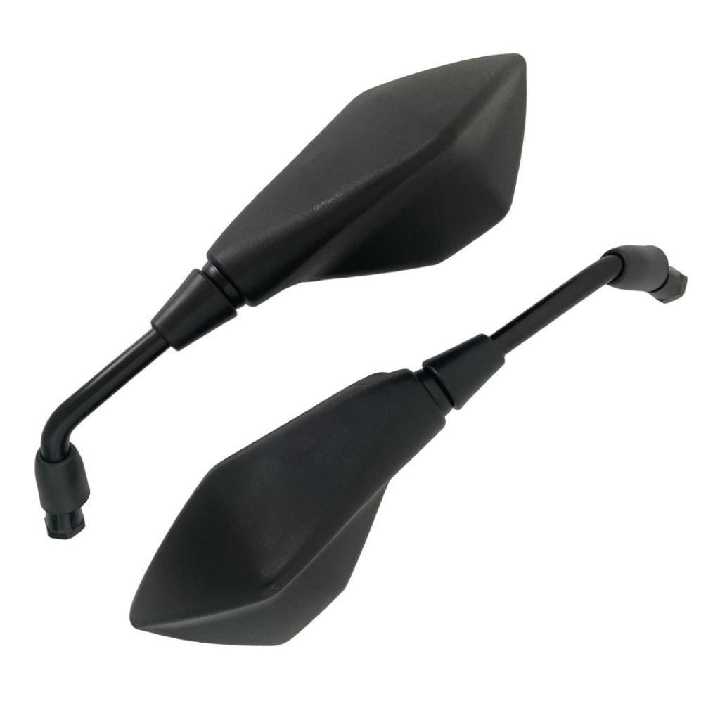 Par Espelho Retrovisor Modelo Z400 Fixo Haste Longa Mod Universal