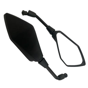 Par Espelho Retrovisor Modelo Z400 Fixo Haste Longa Mod Universal