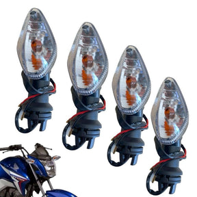 Par Pisca Modelo Original Cg 150 Titan Fan 150 160 2014 Até 2023 Cb 250F Twister 2016 Até 2023